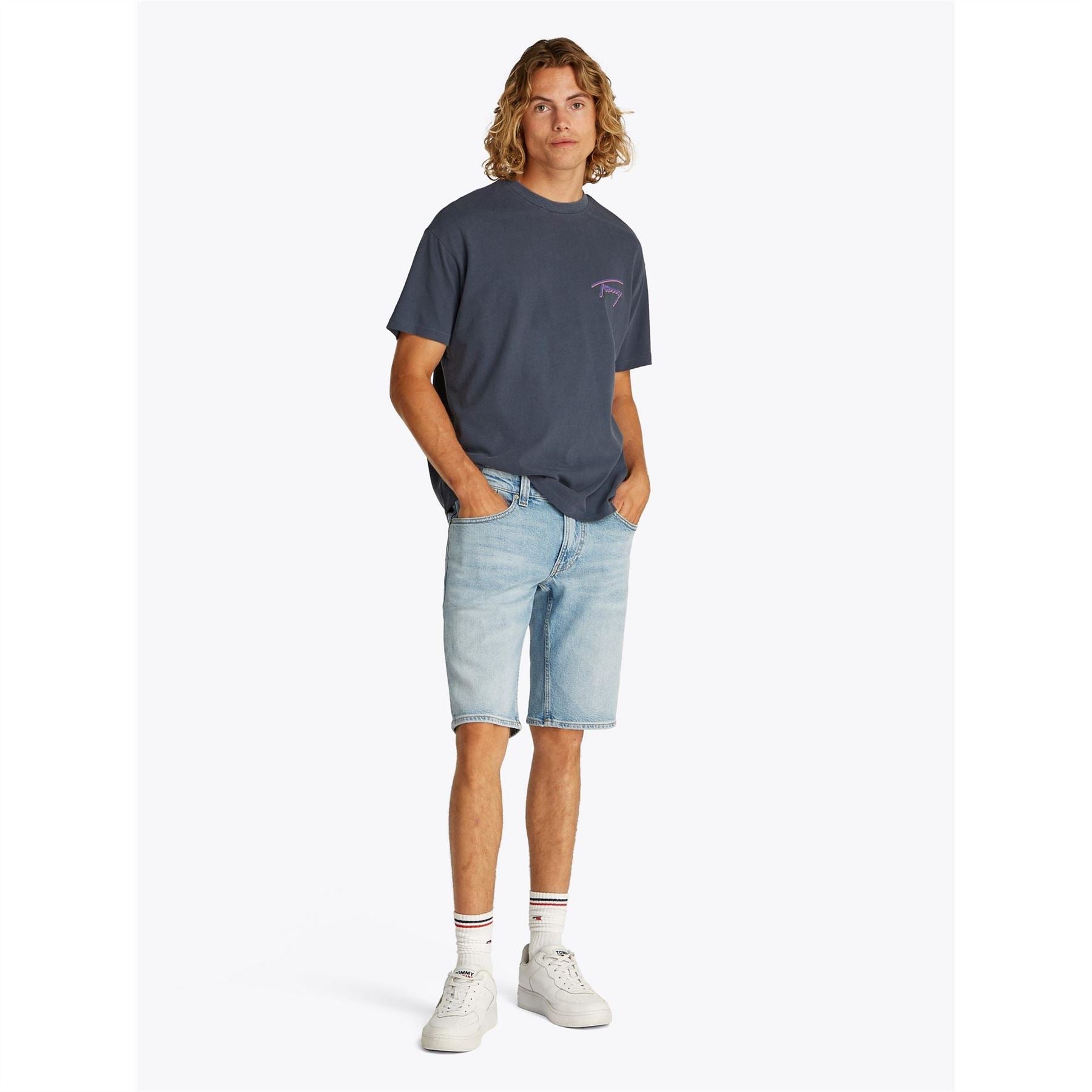 Tommy Jeans Timmy Regular Fit Lettering Graphic T-Shirt