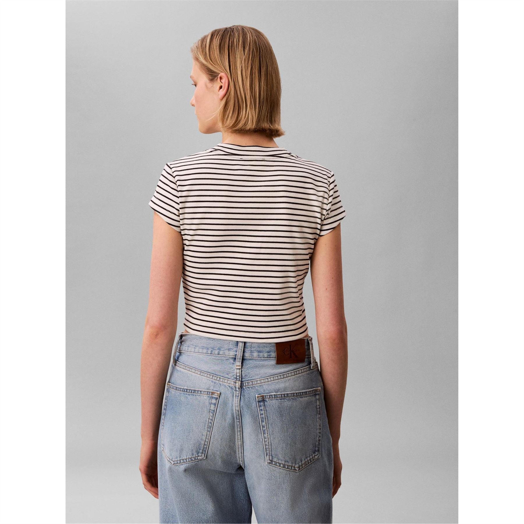 Calvin Klein Jeans Baby Rib Tee Ld63