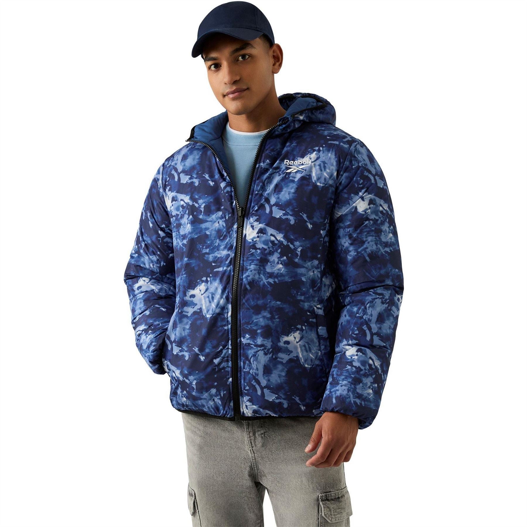 Reebok Revers Reversible Heavyweight Puffer Jacket