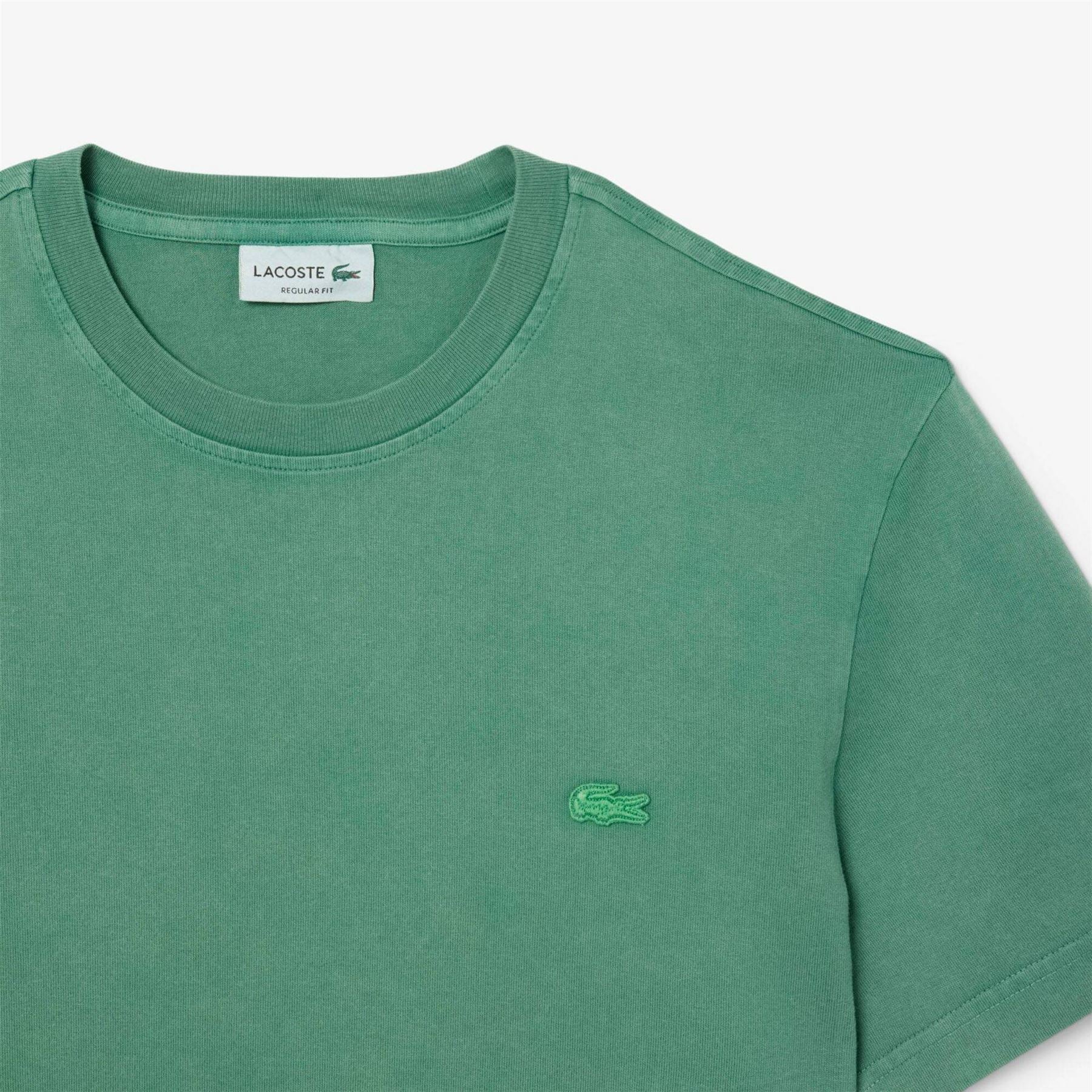Lacoste Washed Effect Heavy Jersey Regular Fit T-Shirt