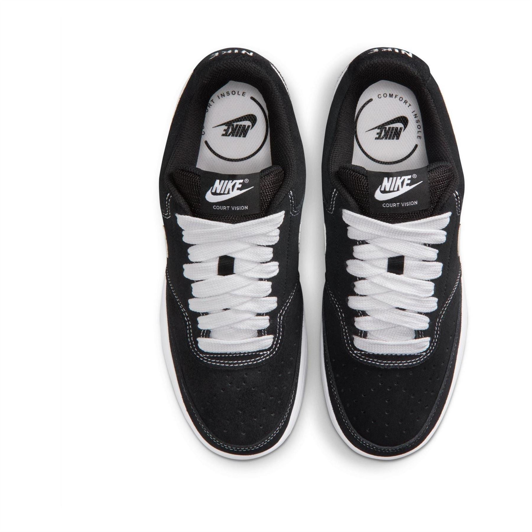 Nike Court Vision Canvas Low Top Sneakers