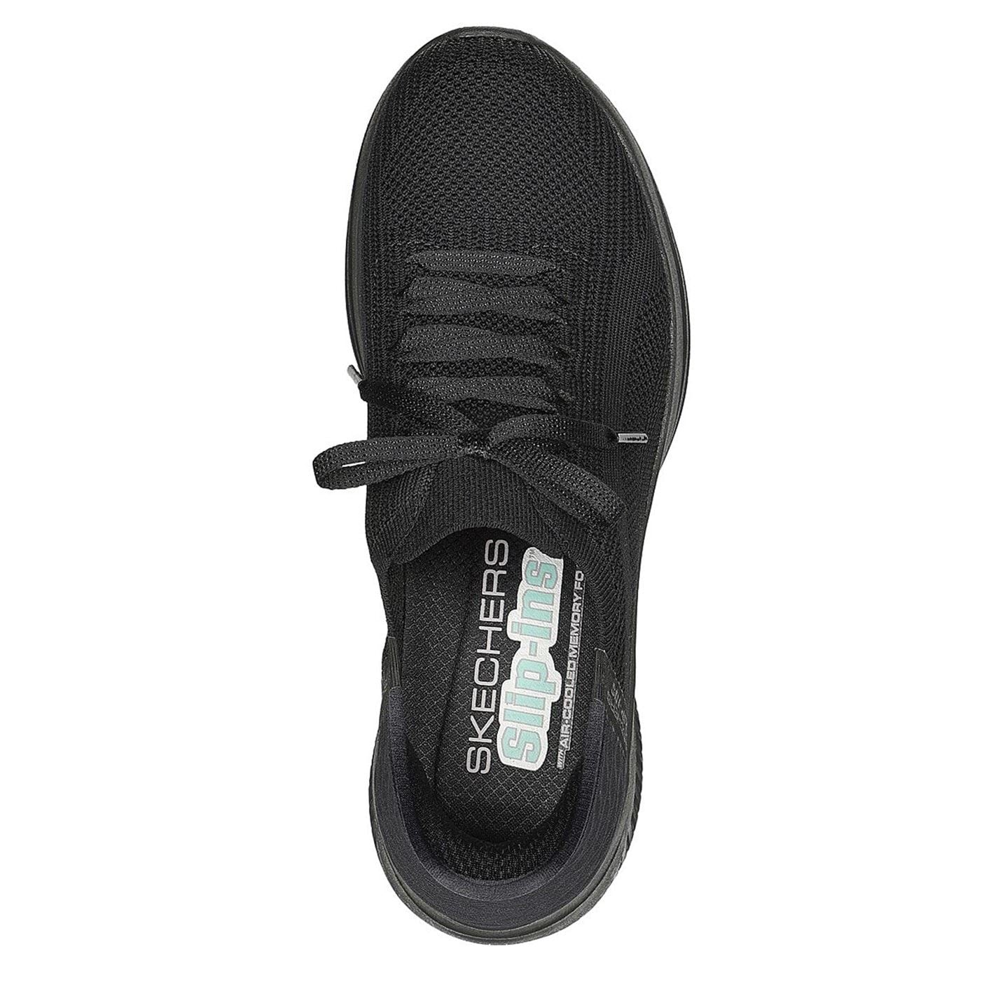 Skechers Low Top Ribbed Flat Heel Sneakers