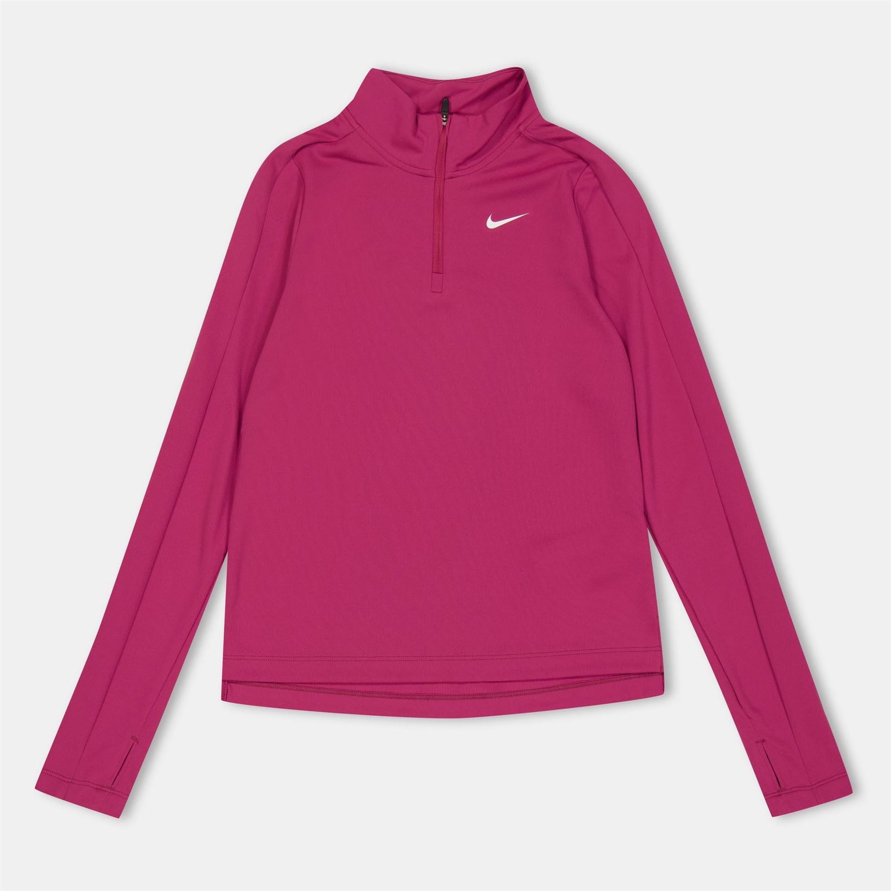 Nike Older Girls Dri Fit Long Sleeve Half Zip