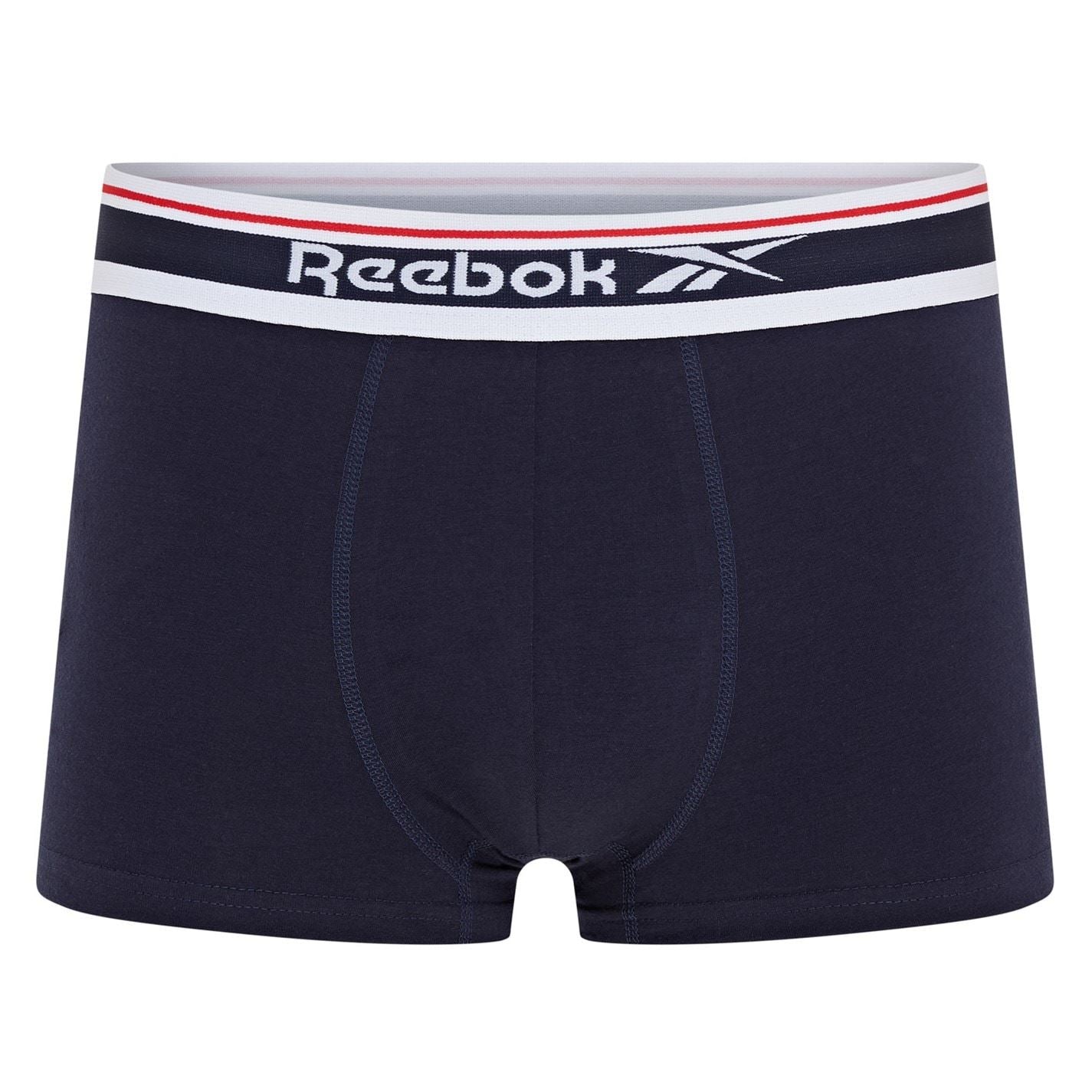 Reebok Mens 5 Pack Boxer Shorts Jay