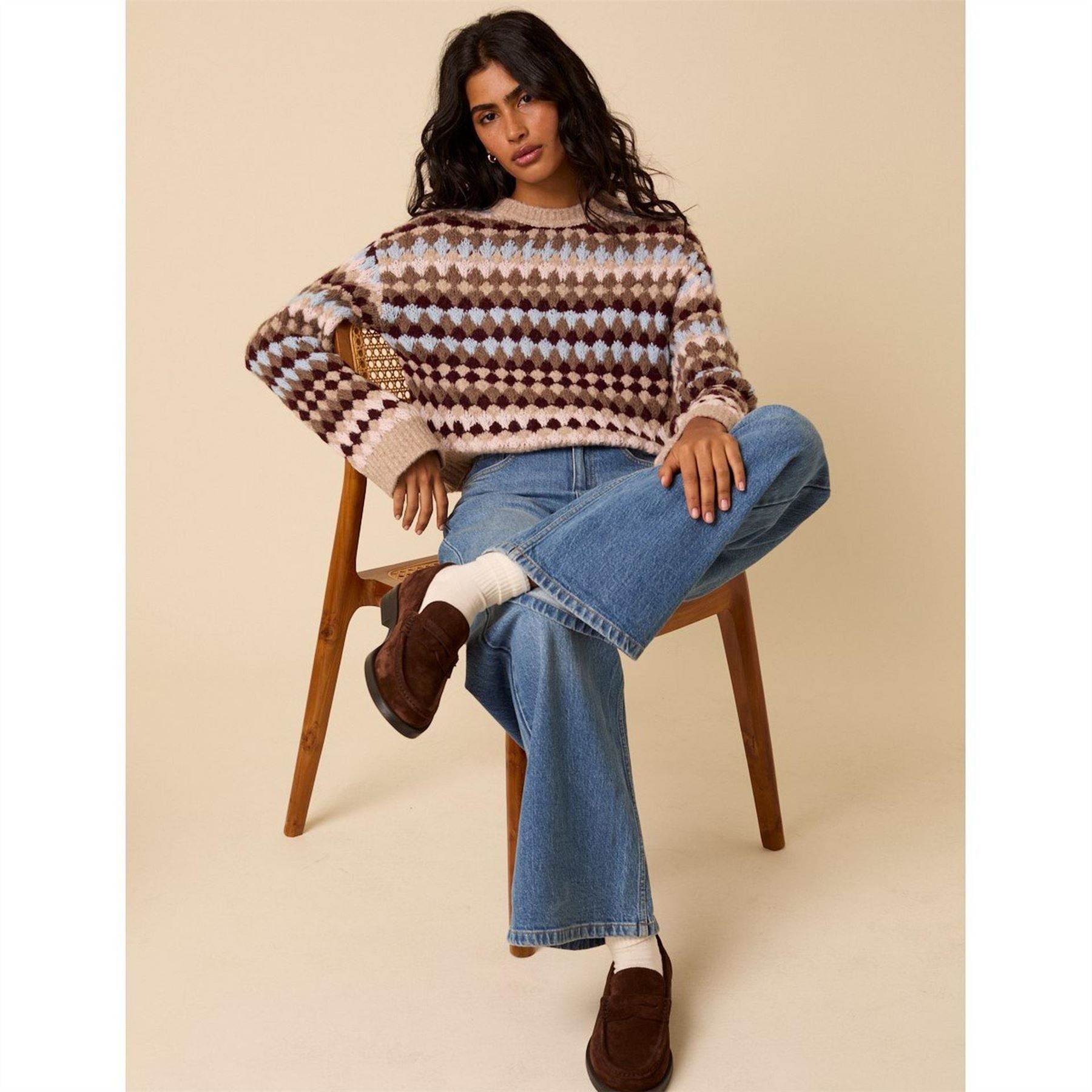 Nobodys Child Texture Stripe Jumper
