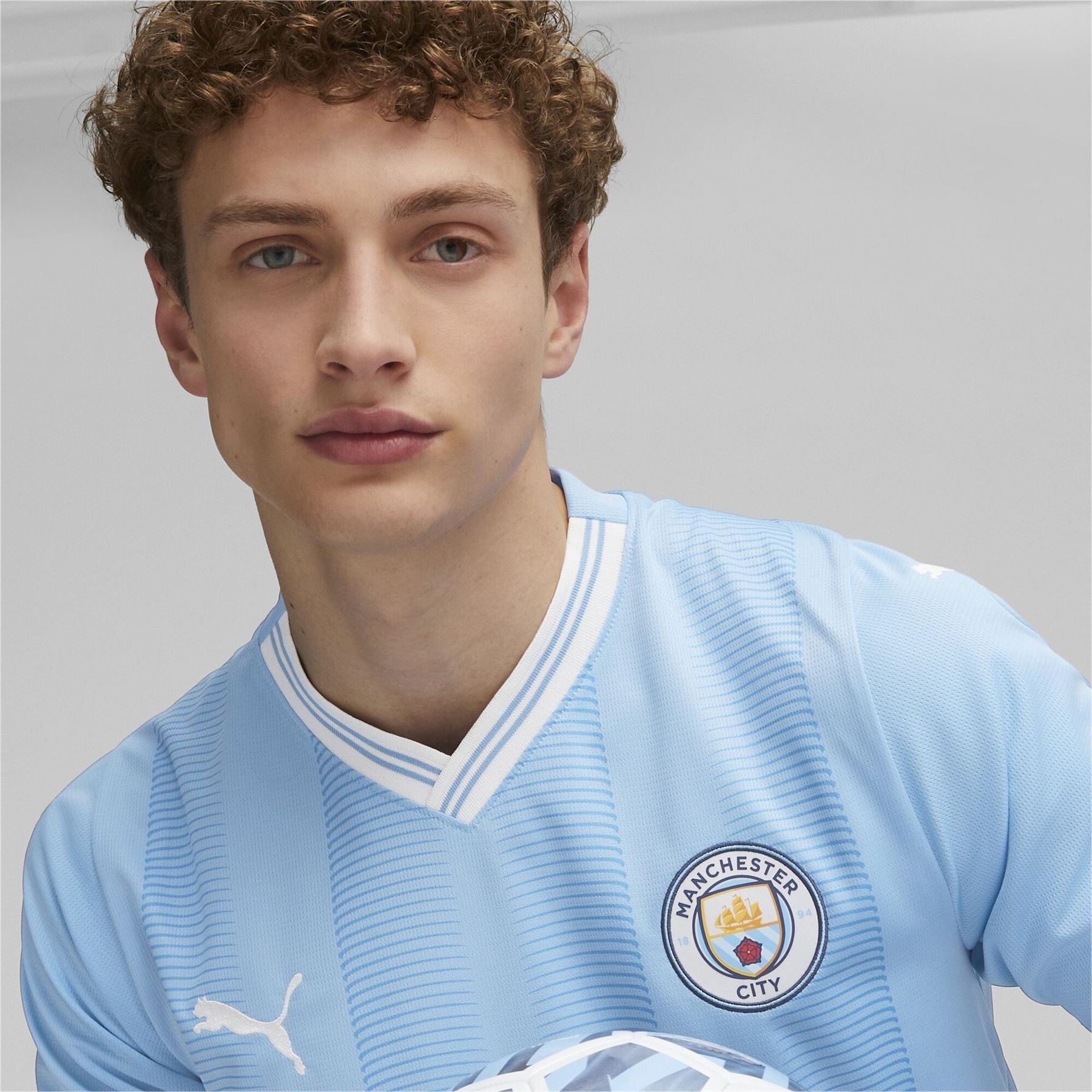 Puma Manchester City Home Shirt 2023 2024 Adults