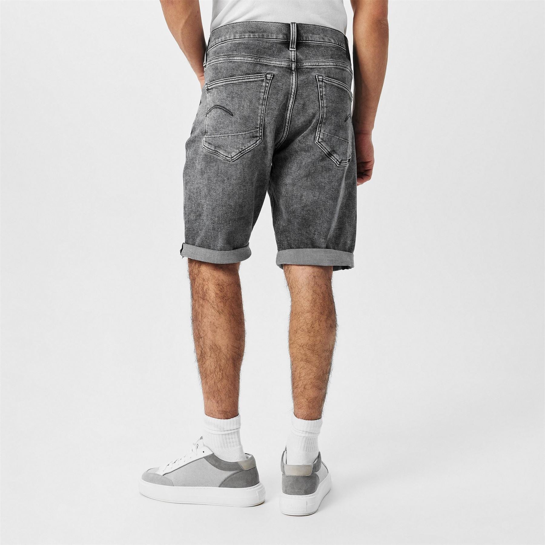 G Star Slim Denim Shorts