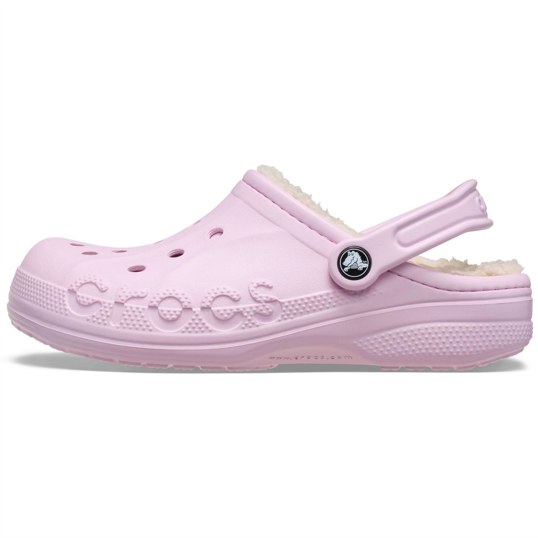 Crocs Baya Lined Flat Heel Mules
