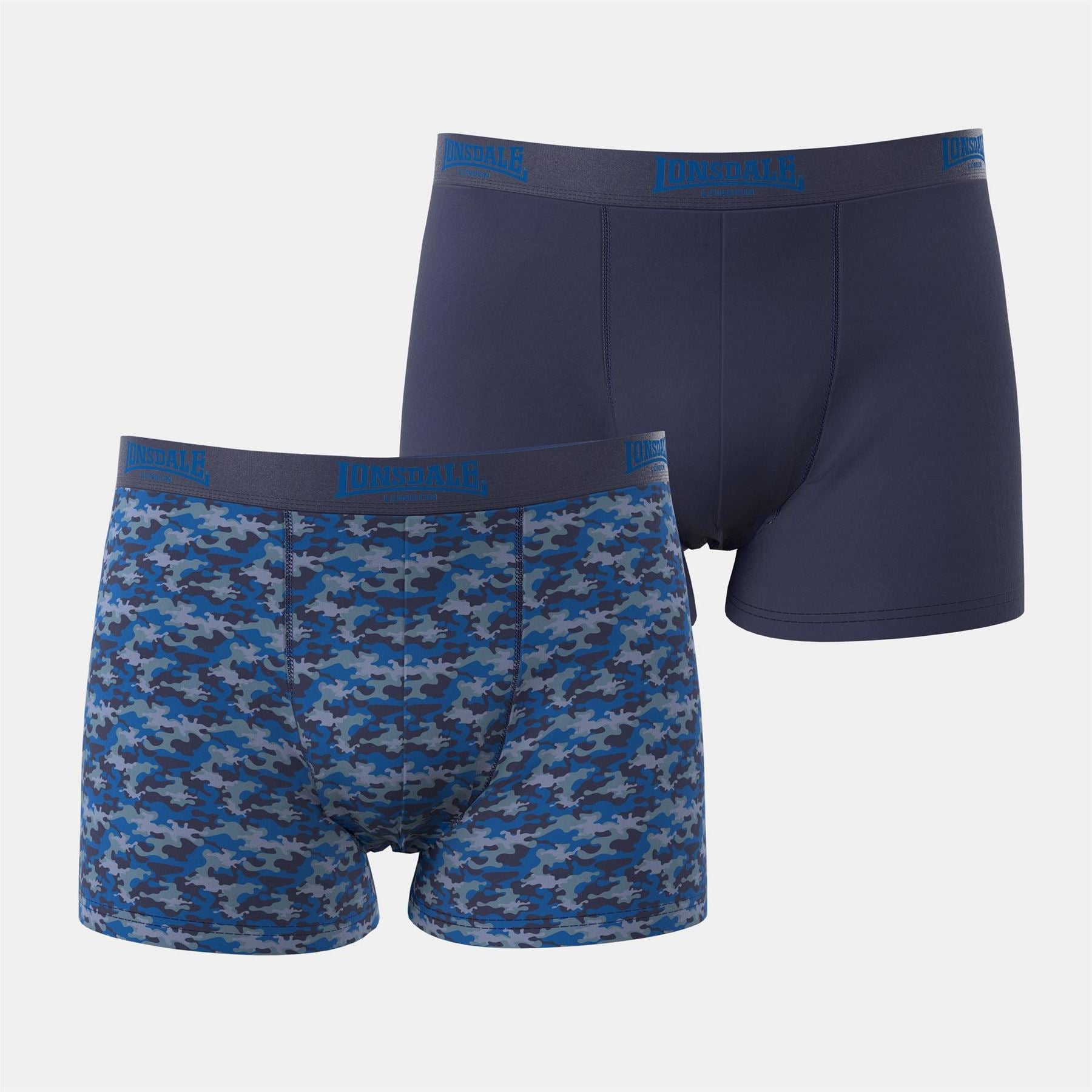 Lonsdale Mens 2 Pack Trunk