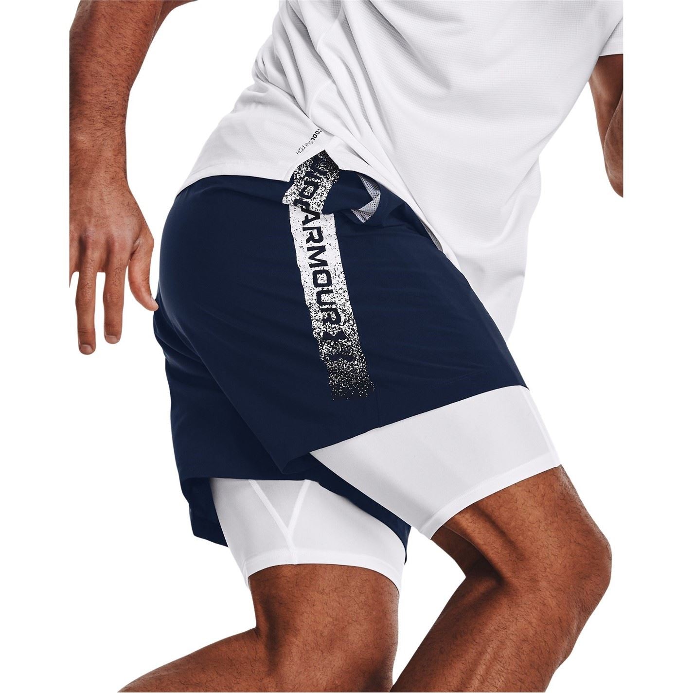 Under Armour Mens Armour Woven Graphic Shorts