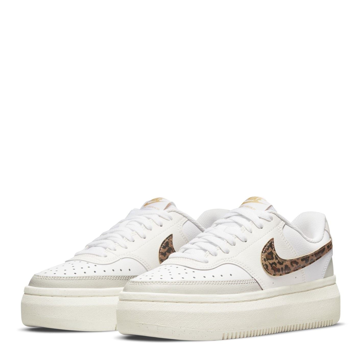 W Nike Court Vision Alta Low Top Trainers