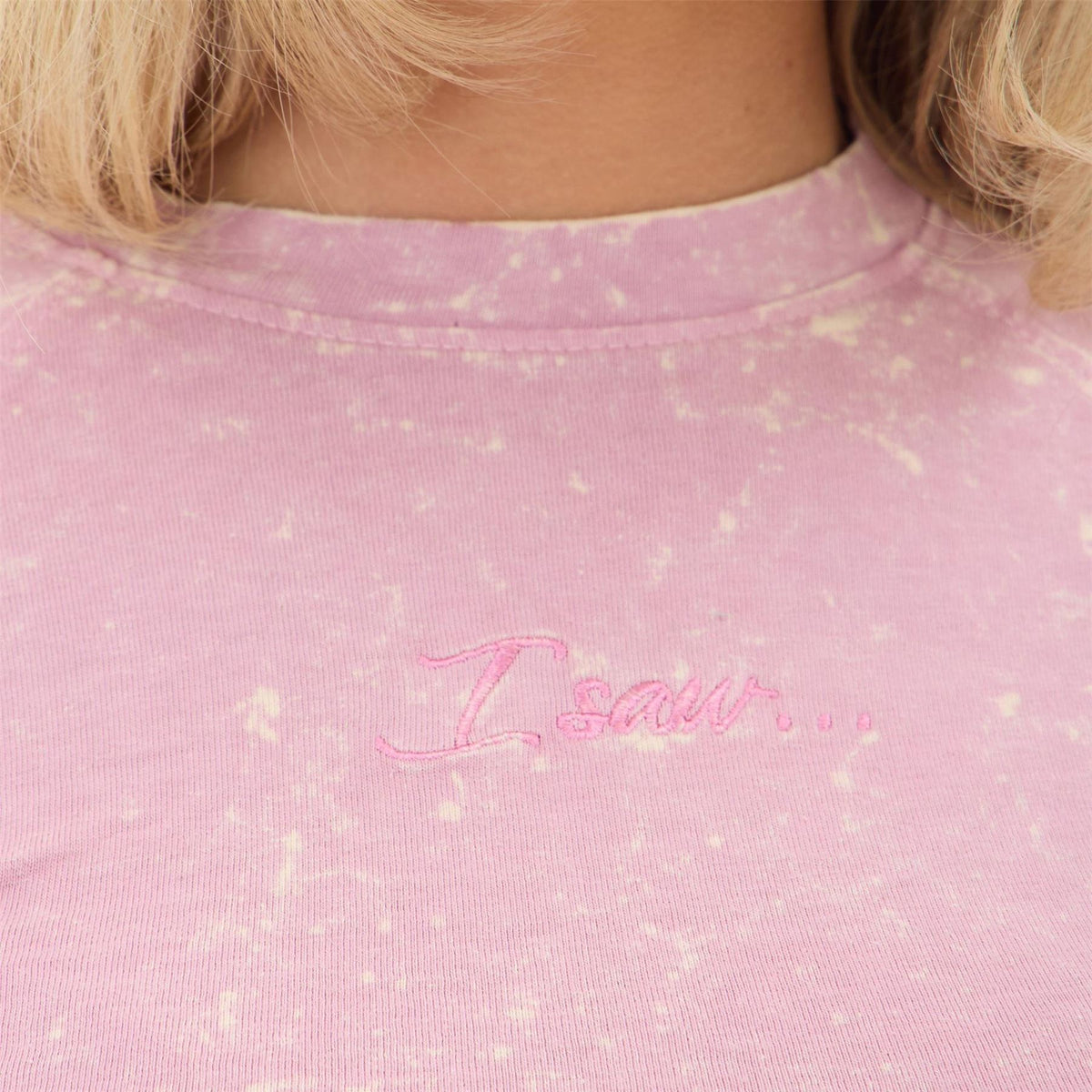 I Saw It First Saw Washed Tshirt