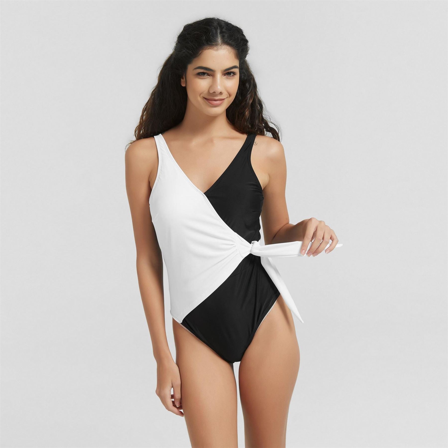 Be You Wrap Front Swimsuit.