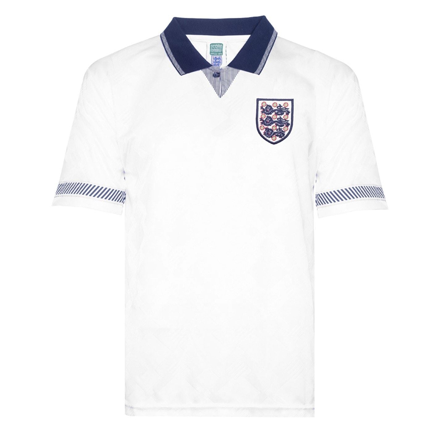 Score Draw Draw England 1990 Home Shirt Adults