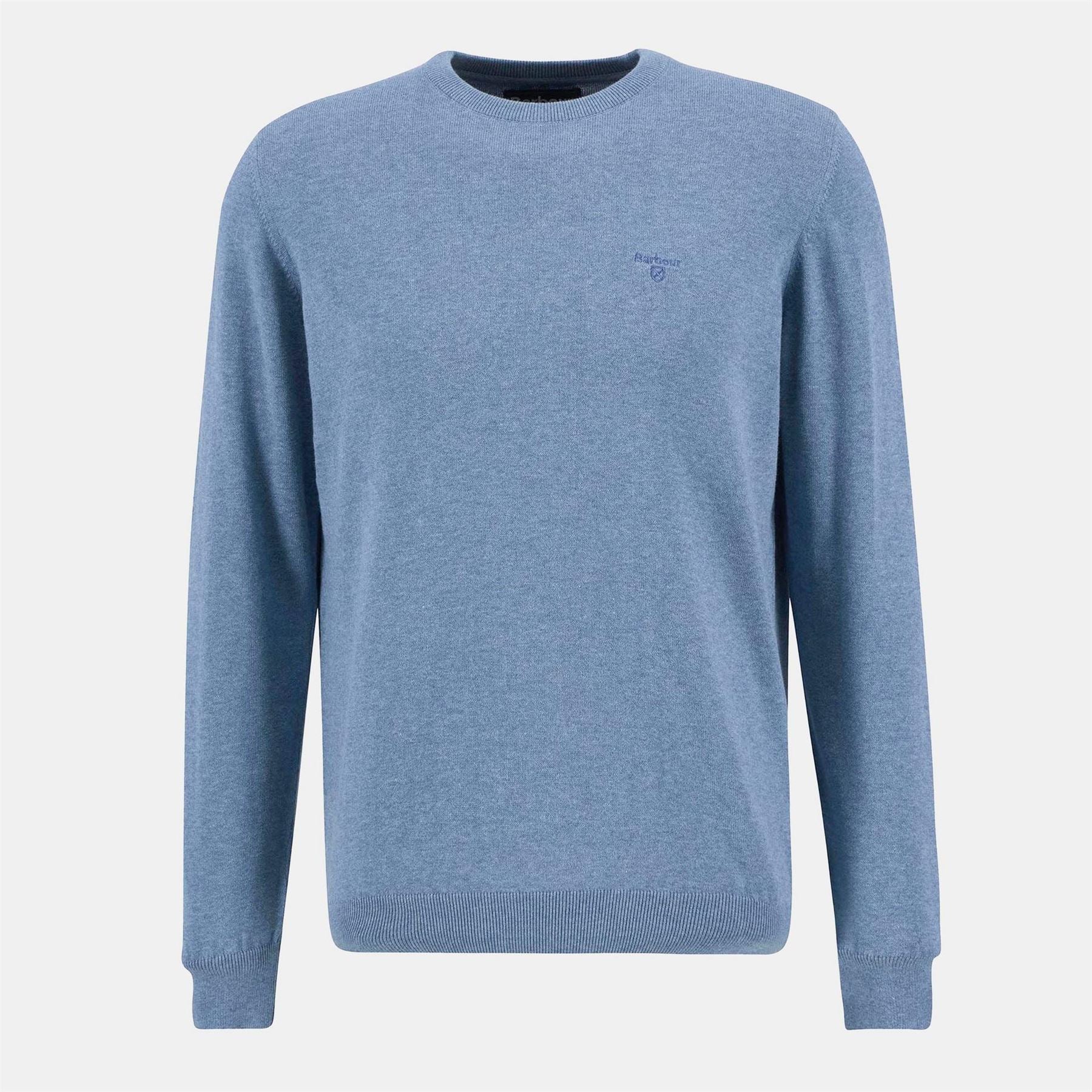 Barbour Cotton Crew Neck Jumper