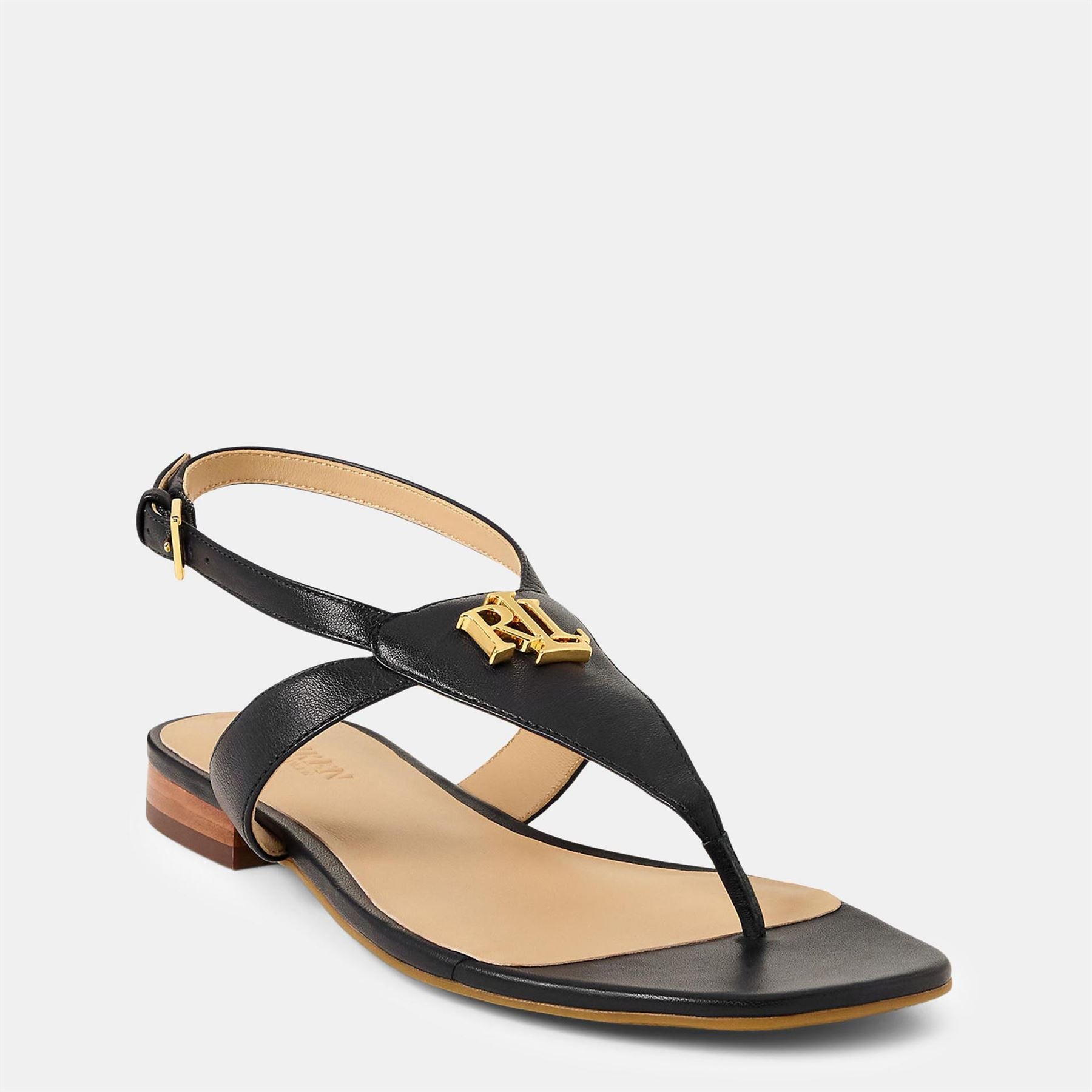 Lauren by Ralph Lauren Leather Sandal