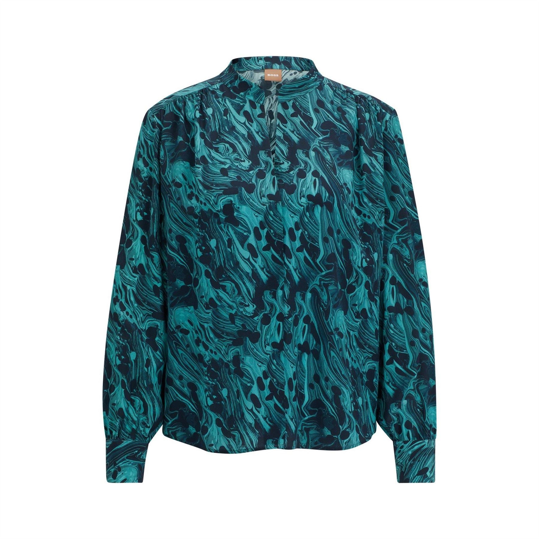 Boss Regular Fit Long Sleeve Blouse