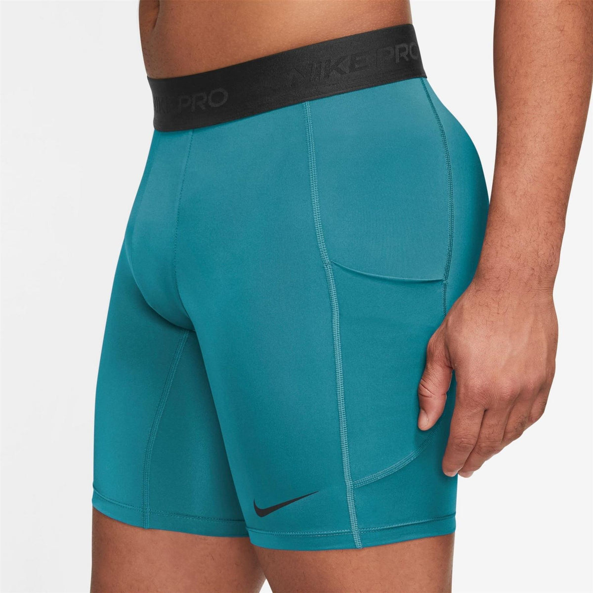 Nike Pro Long Dri Fit Compression Gym Shorts