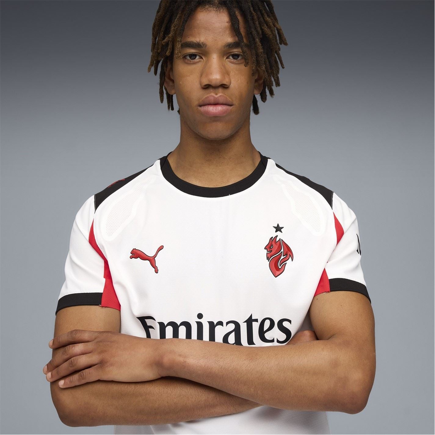 Puma Ac Milan Authentic Away Shirt 2025 2026 Adults
