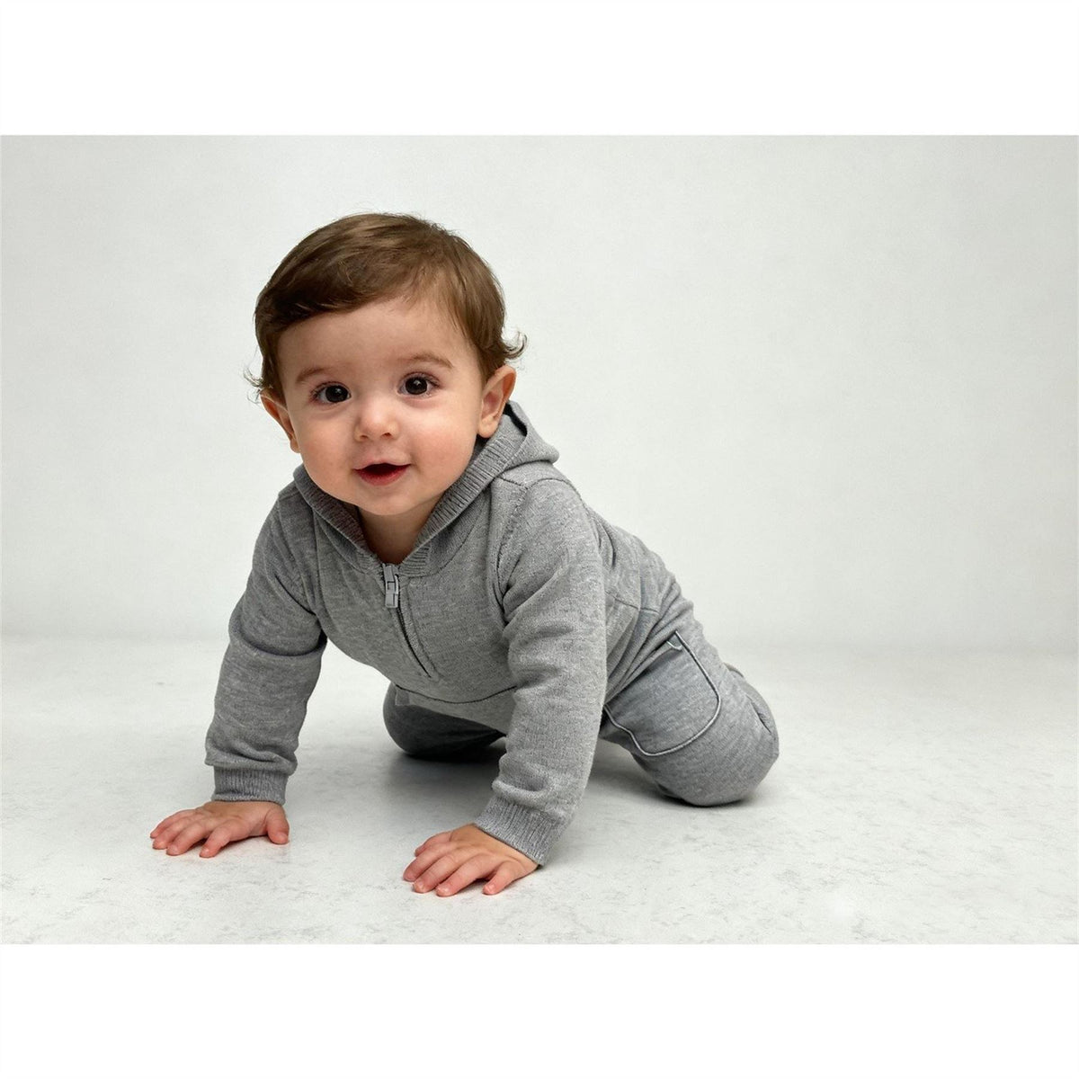 Pretty Green Hooded Long Sleeve Slim Fit Top and Trouser Pyjama Set