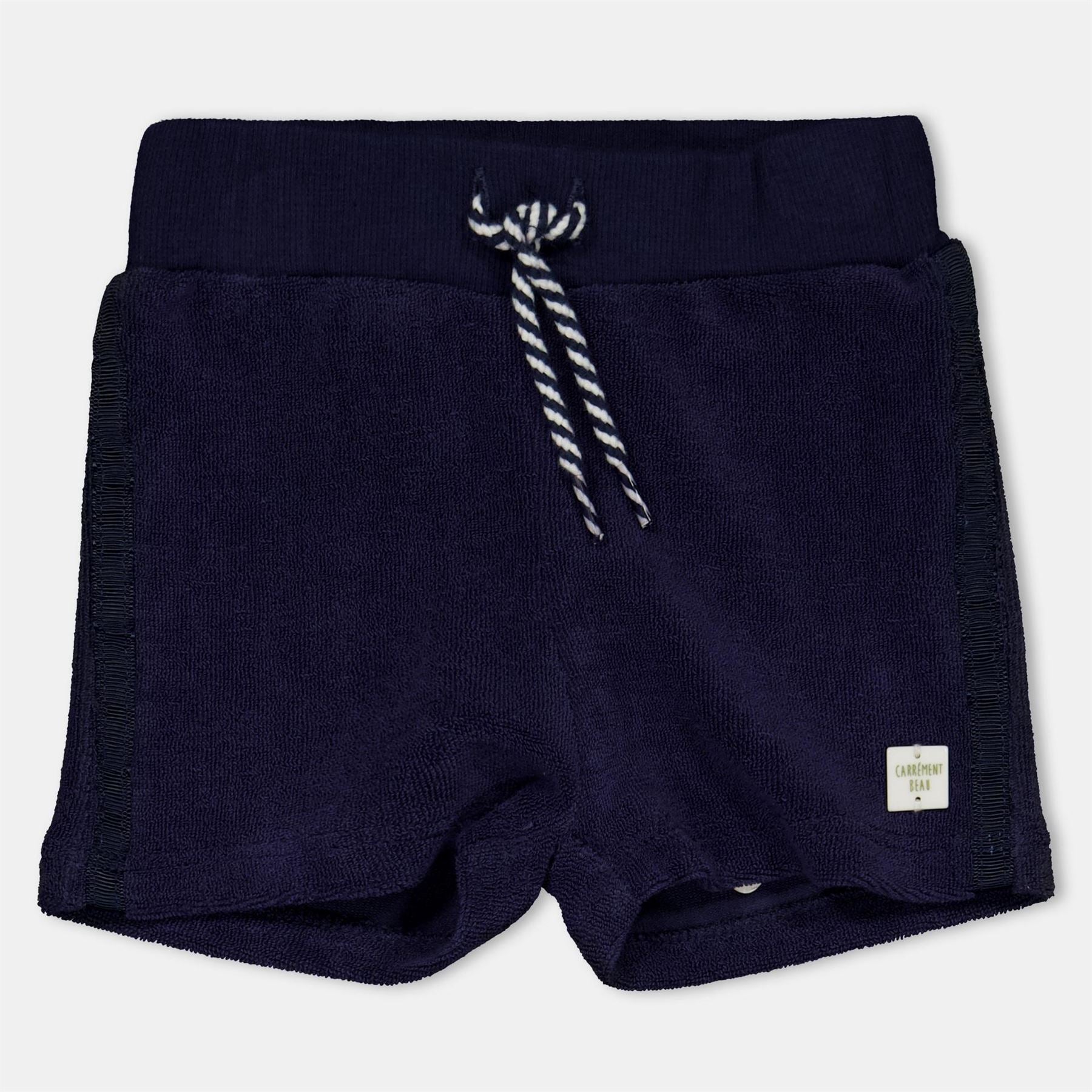 Carrement Beau Solid Patterned Regular Fit Bermuda Shorts