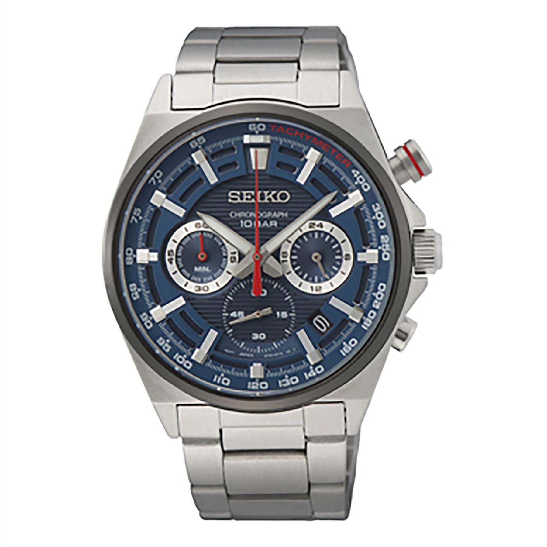 Seiko Sport Analogue Steel Bracelet Watch