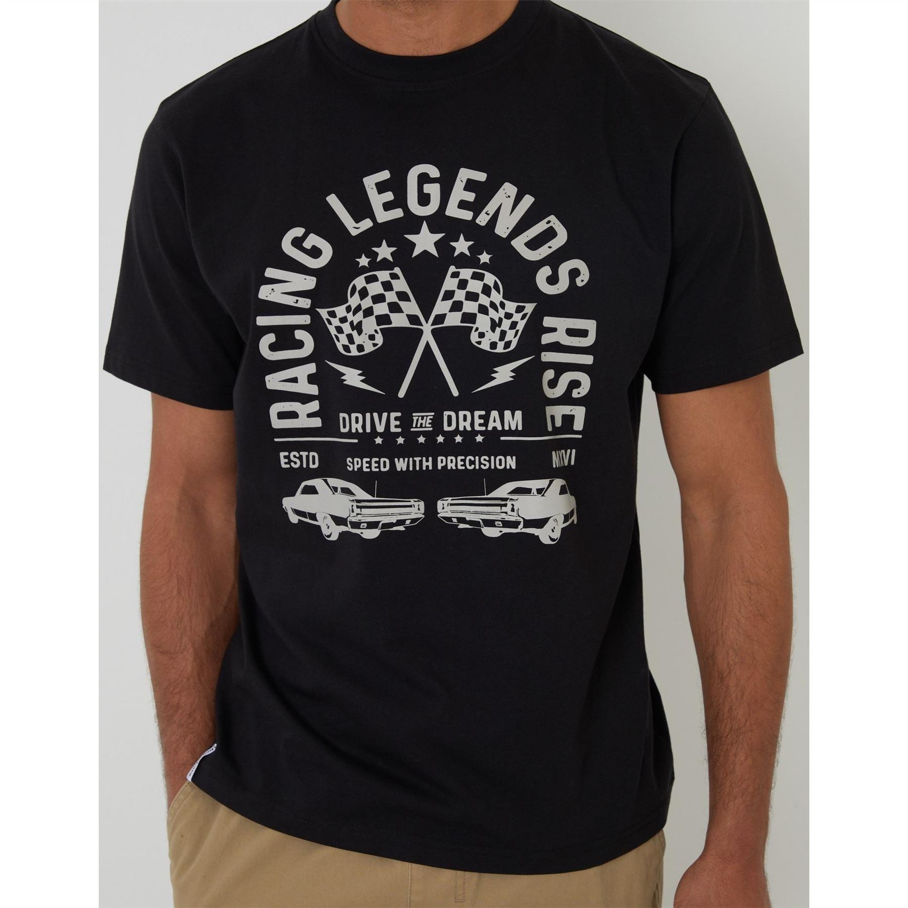 Threadbare Regular Fit Crew Neck Short Sleeve T-Shirt