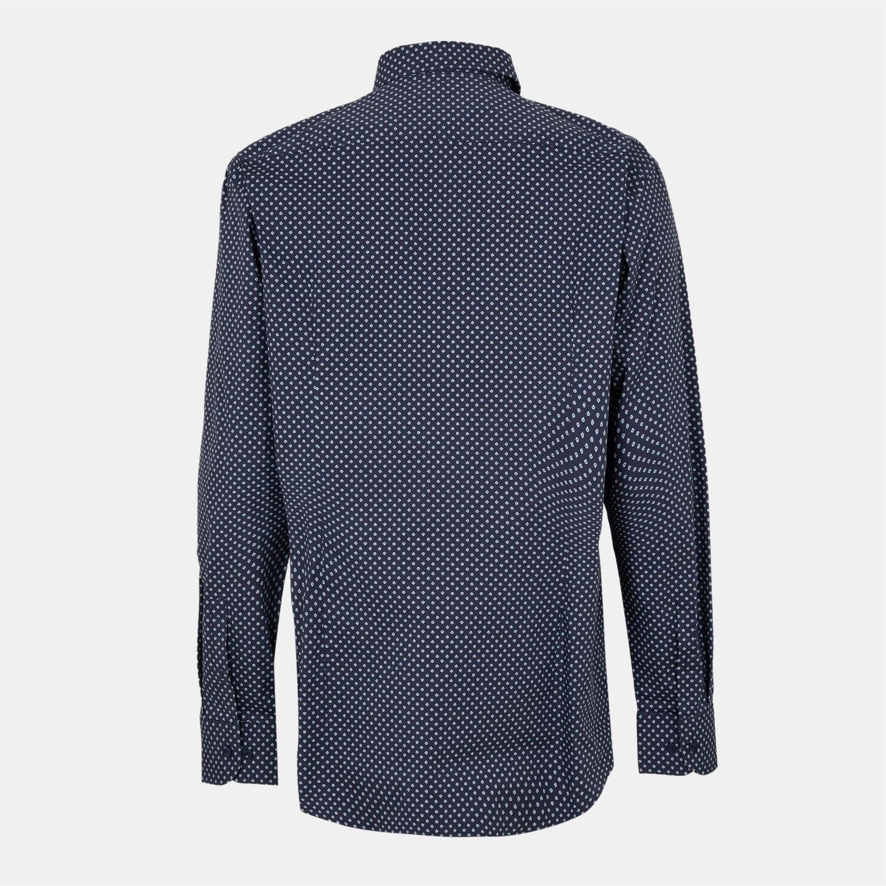 Boss Hank Kent Long Sleeve Patterned Tailored Fit Shirt