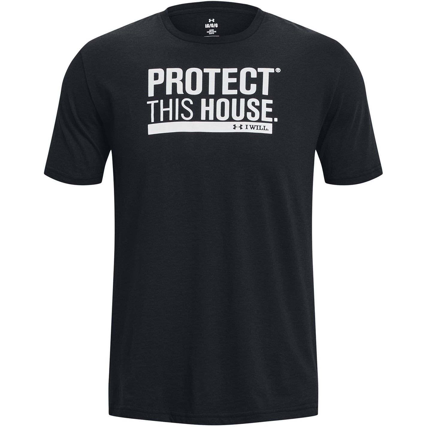 Under Armour Protect This House Crew Neck Short Sleeve T-Shirt