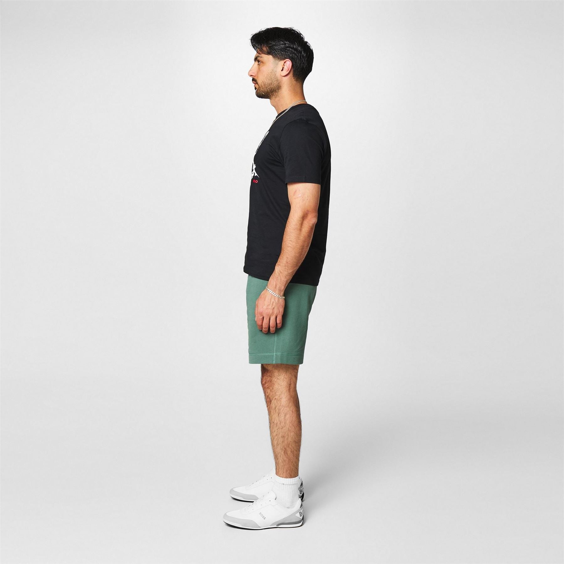 Boss Saturn Low Top Everyday Trainers With Technical Mesh