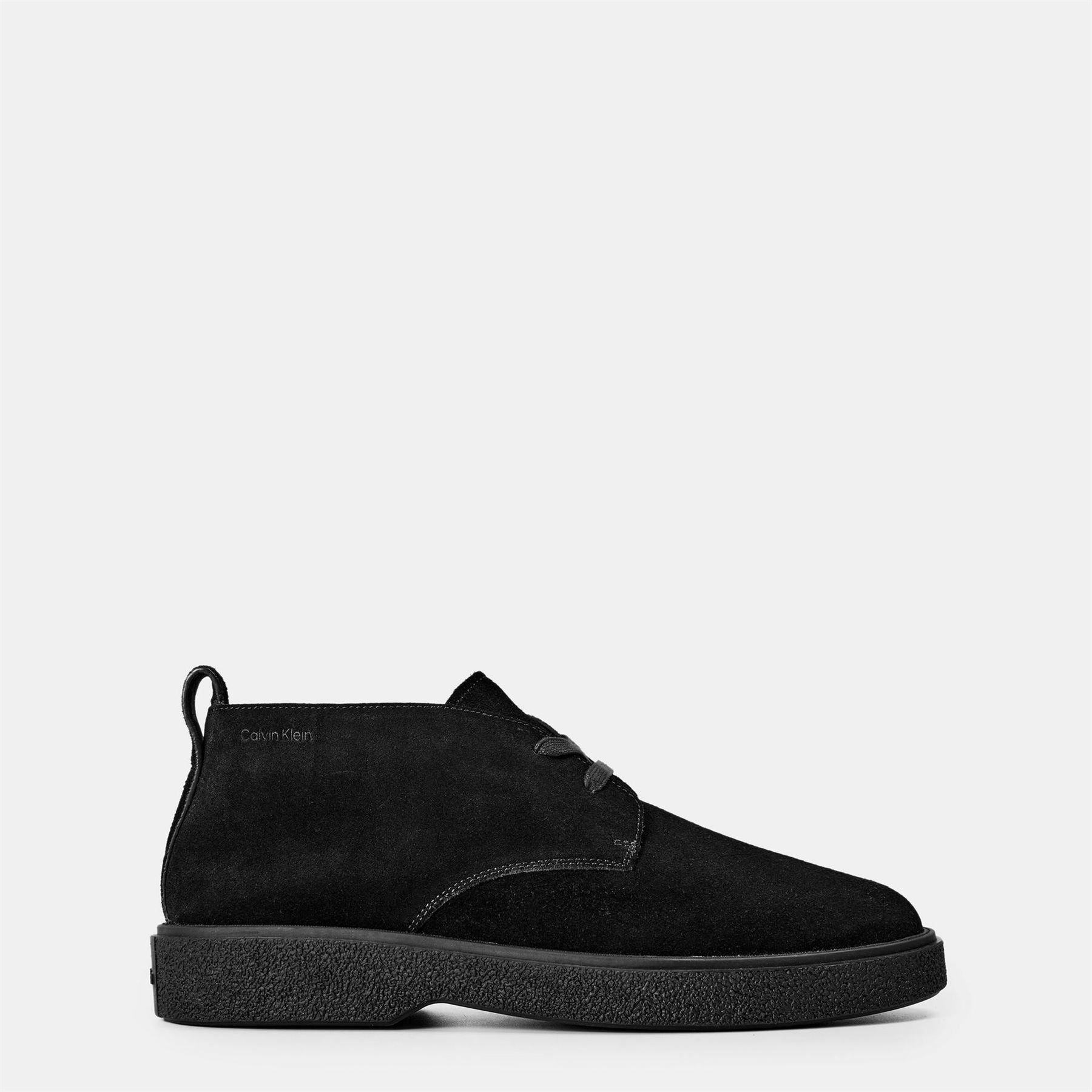 Calvin Klein Suede Desert Lace-Up Low Top Sneakers