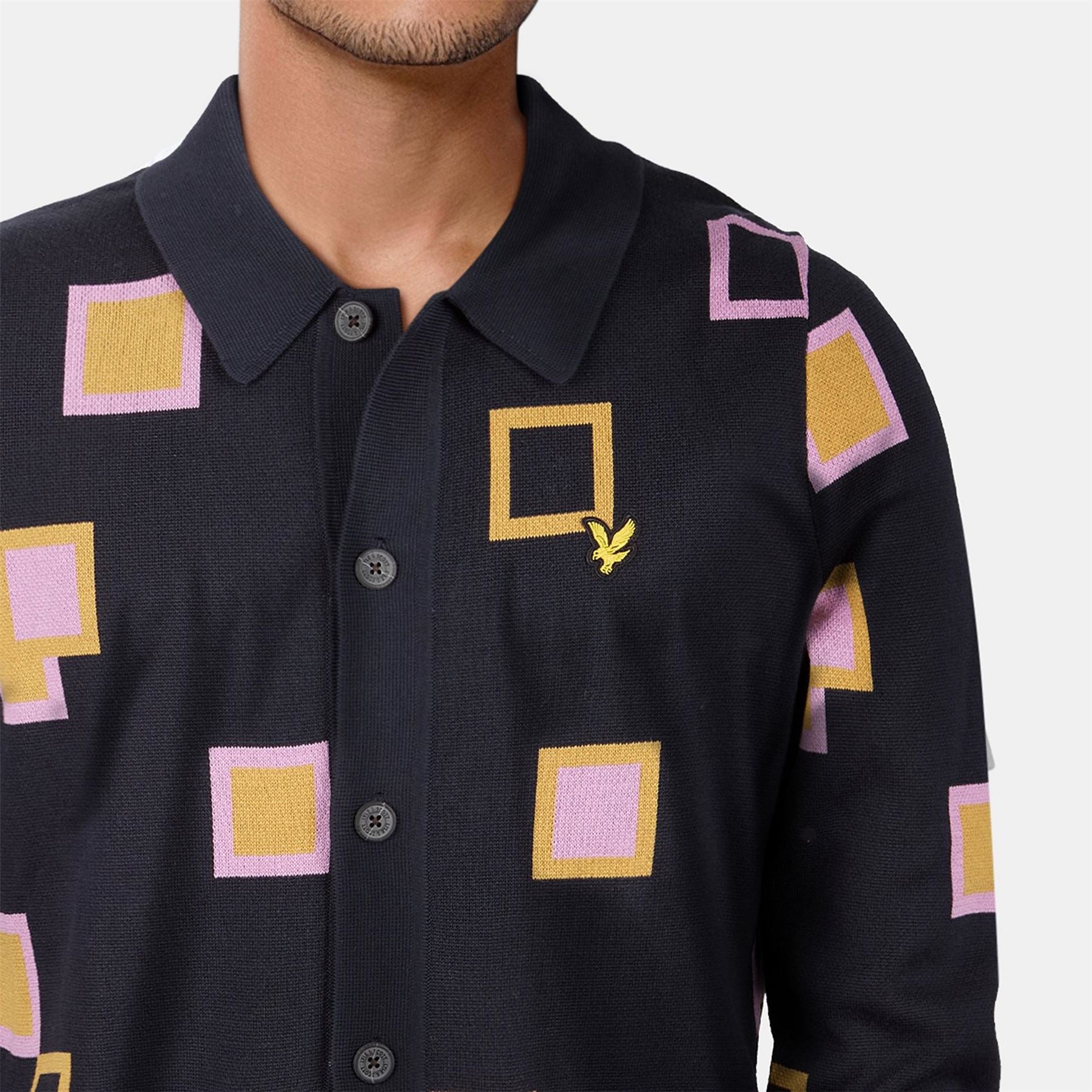 Lyle and Scott Zip Long Sleeve Regular Fit Sweater