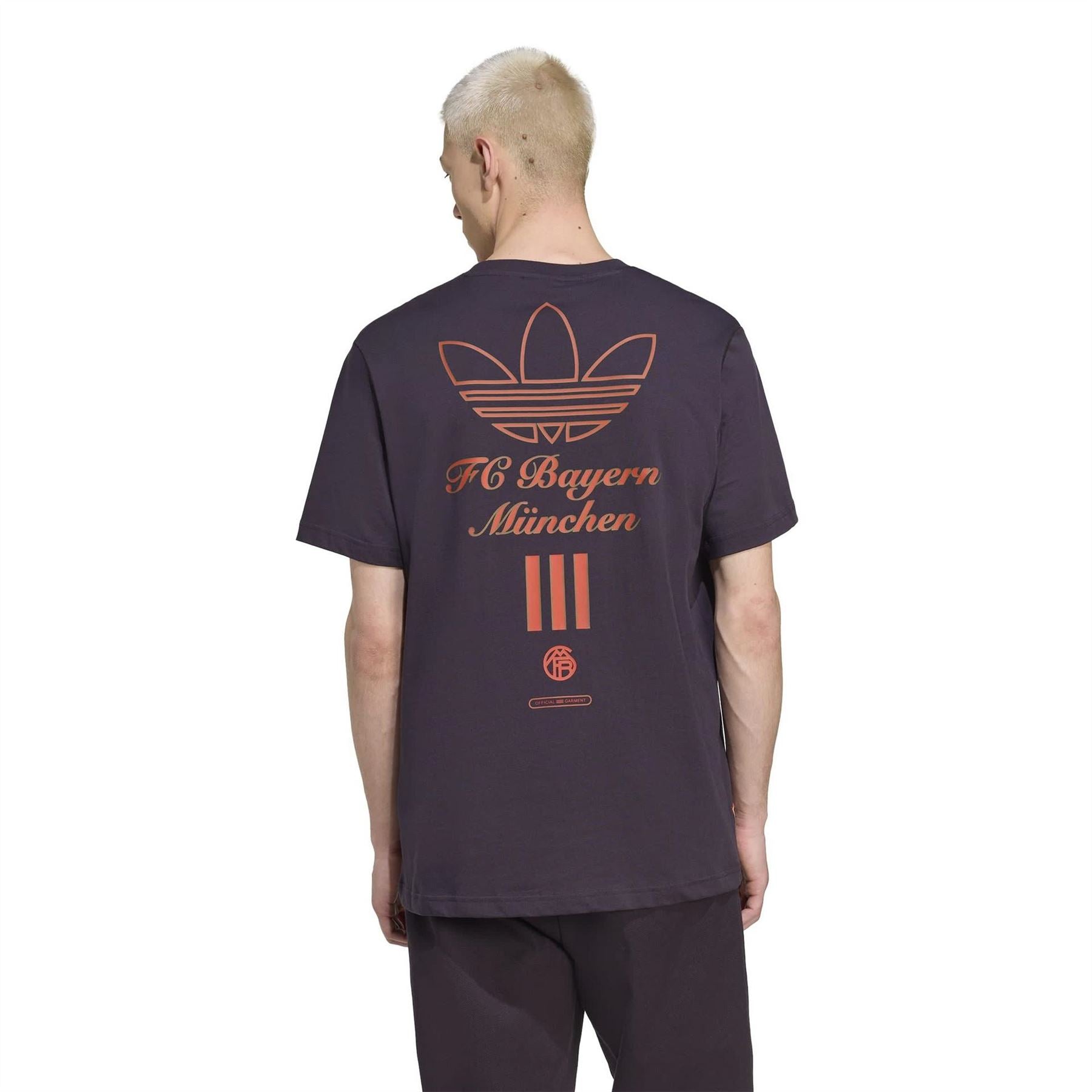 adidas Mens Bayern Icons Graphic T-Shirt