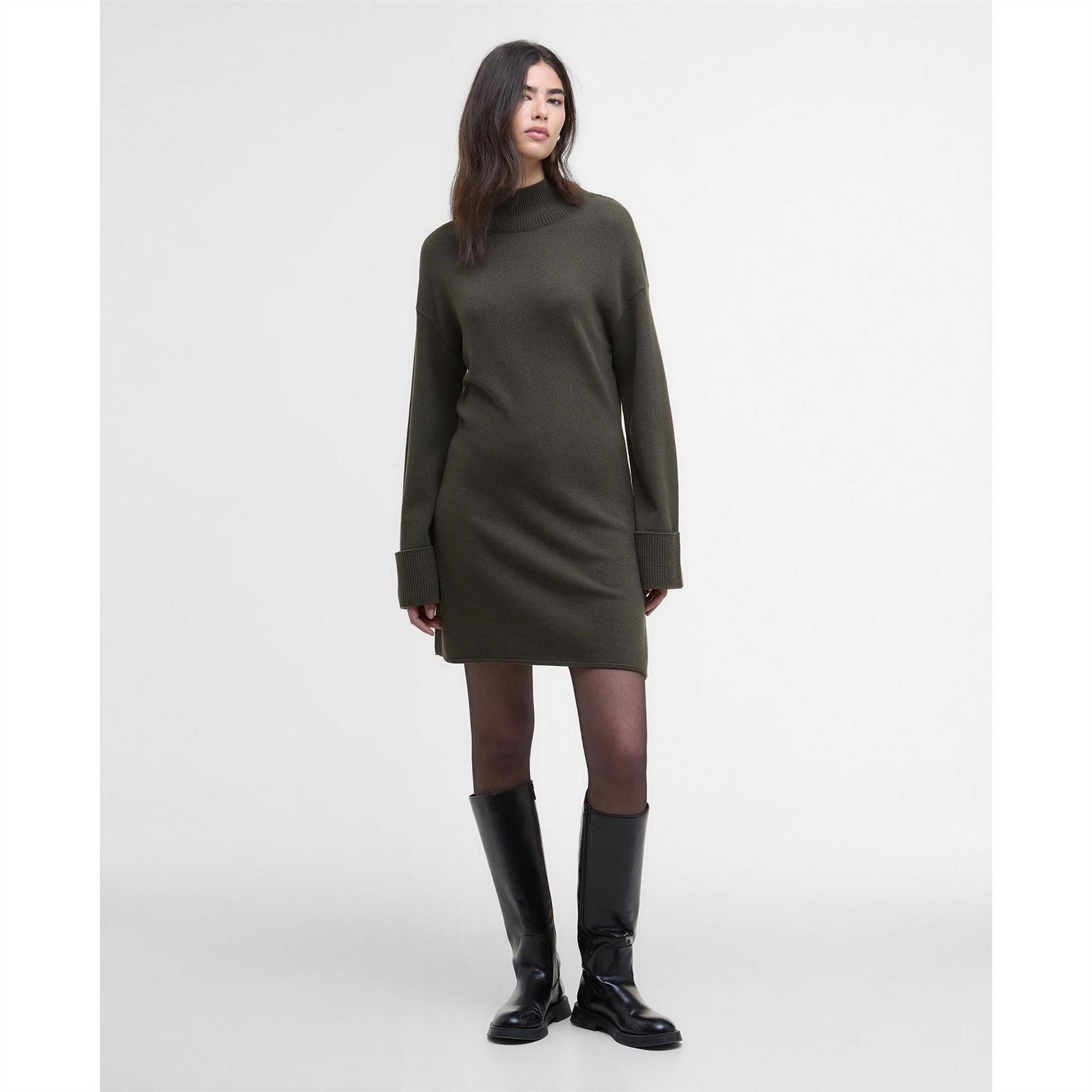 Barbour International Knitted Mini Dress