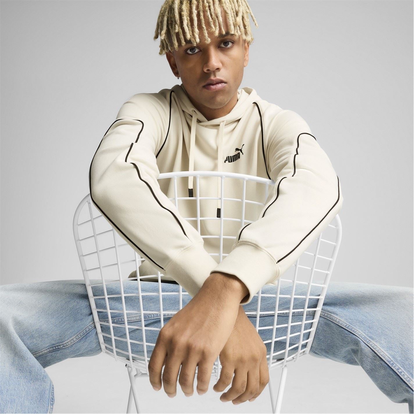 Puma Hooded Regular Fit Long Sleeve Sweatshirt