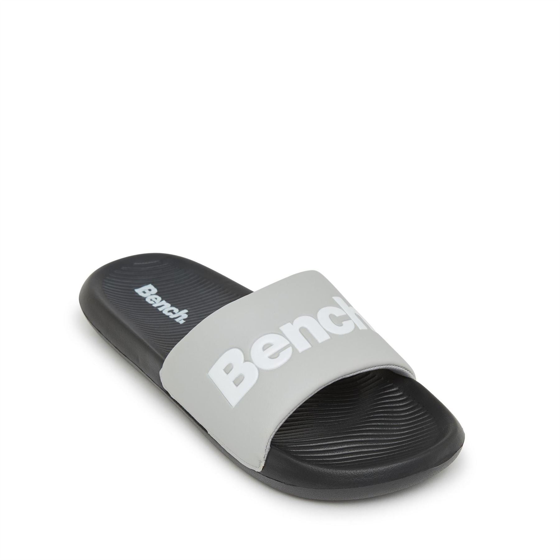 Bench Cruise Logo Print Open Toe Slides