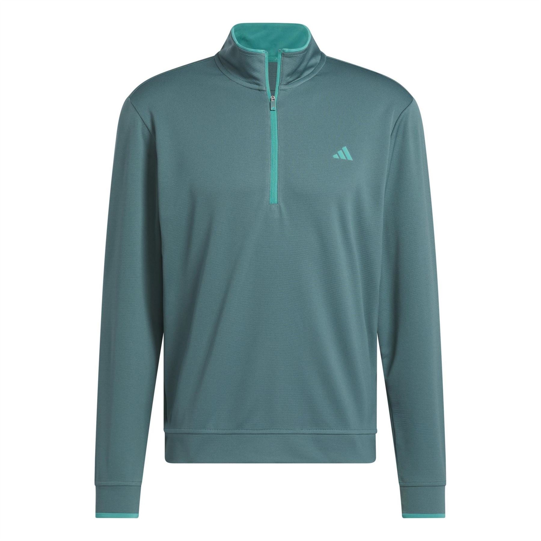 adidas Core Zip Neck Long Sleeve Sweatshirt