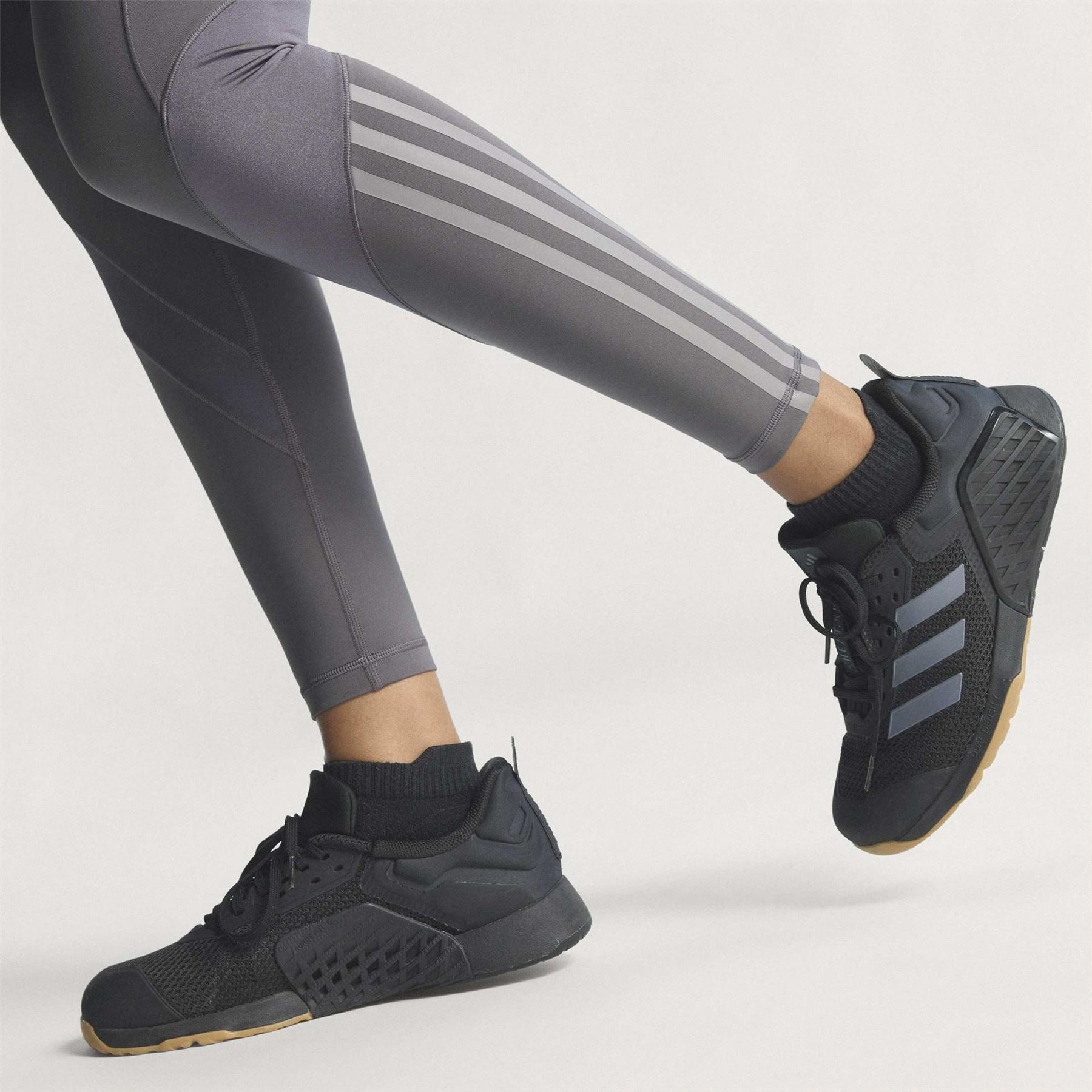 adidas Hyperglam Shine Three Stripes Shapewear Leggings