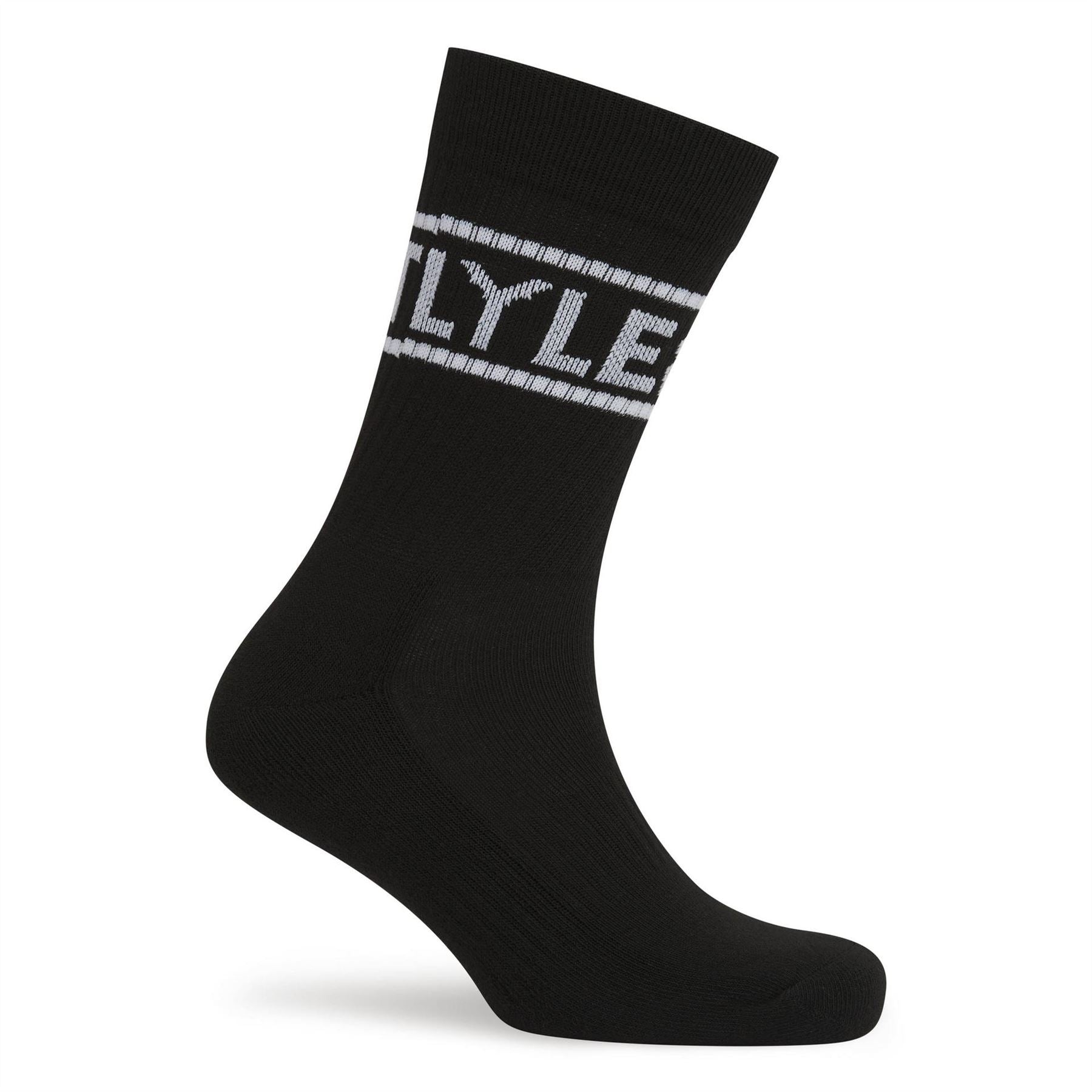 Lyle and Scott 3 Pack Lettering Crew Socks