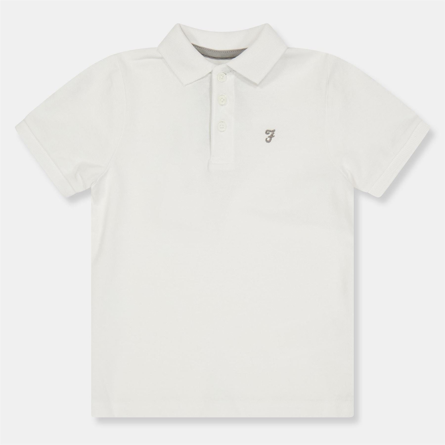 Farah Kids Bugsworth Short Sleeve Polo Shirt