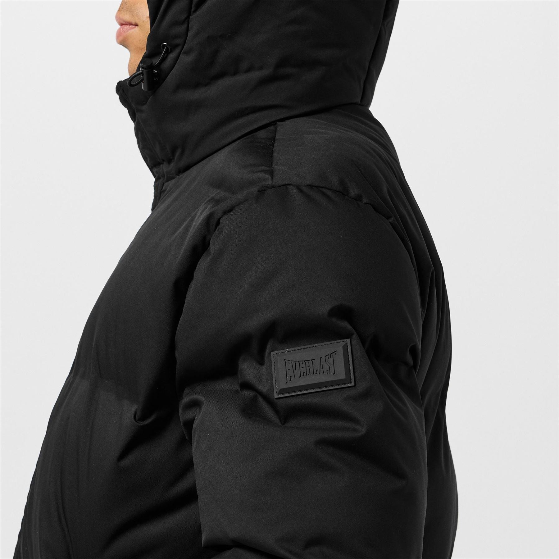 Everlast  Water Resistant Windproof Hooded Short Puffer Jacket