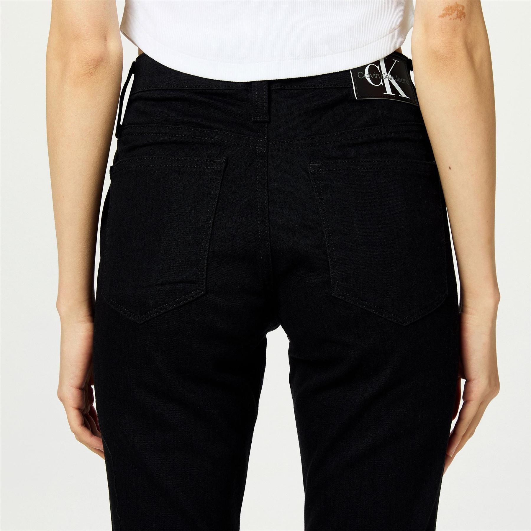 Calvin Klein Jeans Mid Rise Skinny Jeans