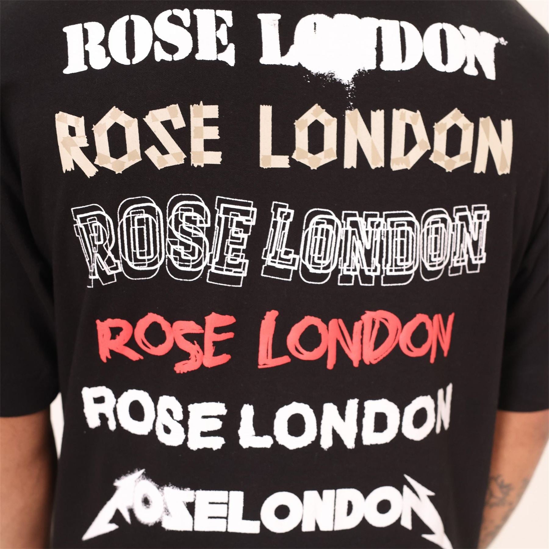 Rose London London Back Logo T-Shirt