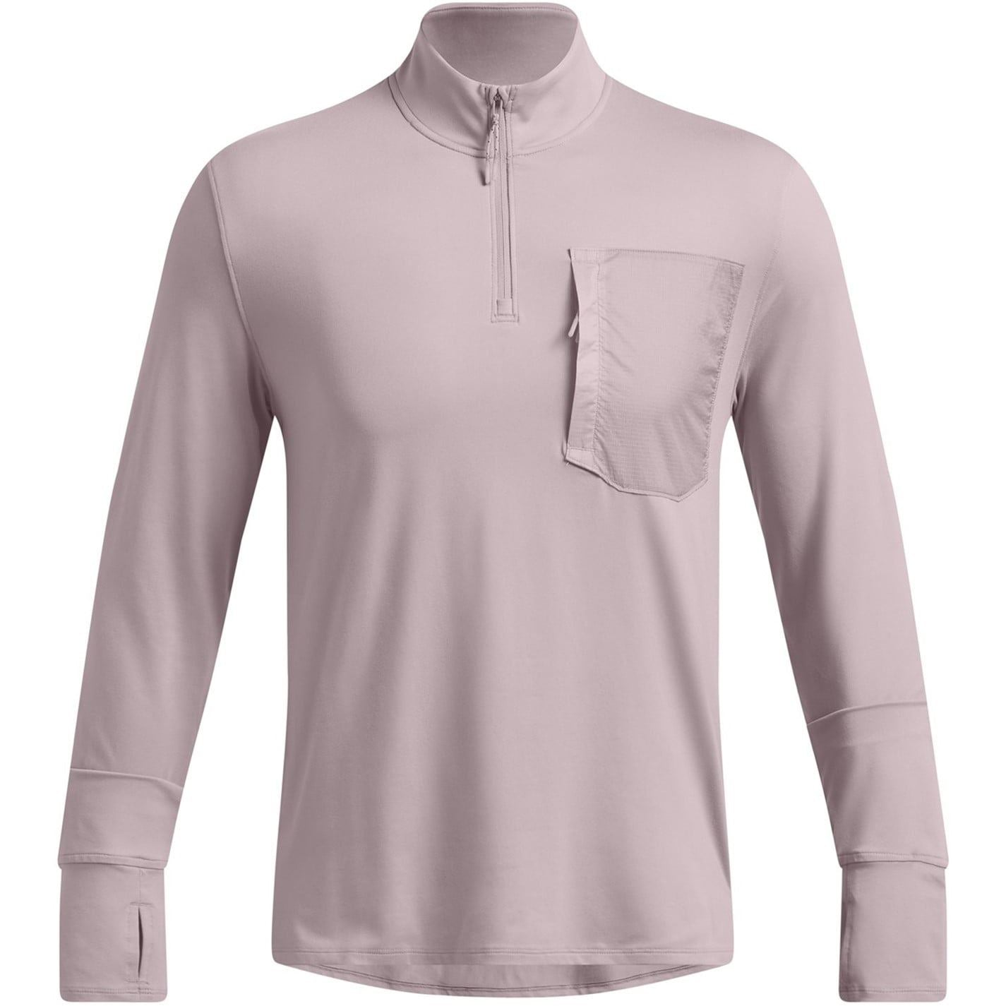 Under Armour Trail Zip Neck Long Sleeve Competition T-Shirt