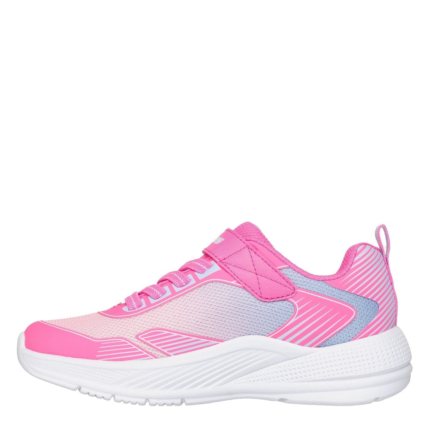 Skechers Gore And Strap Ombre Sparkle Mesh Microspec Runners