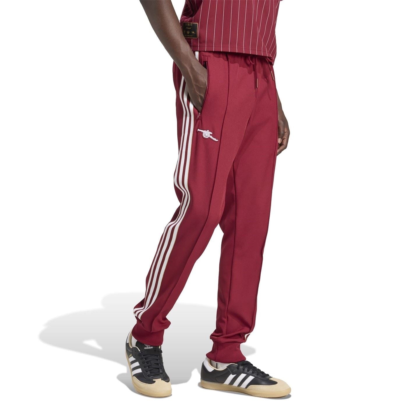 adidas Mens Arsenal Icons Tracksuit Bottoms