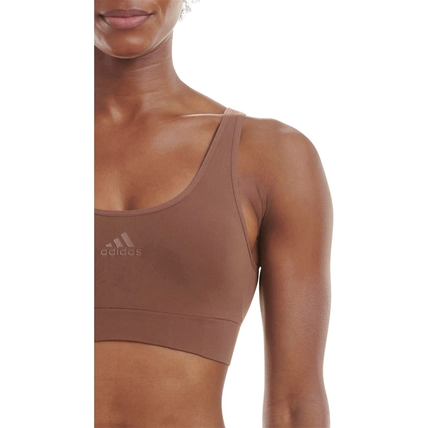 adidas Sport Active Seamless Micro Stretch Scoop Lounge Bra