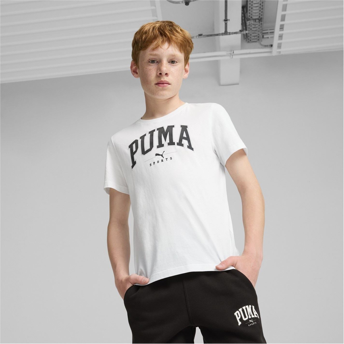 Puma Kids Squad Big Graphic Regular Fit T-Shirt