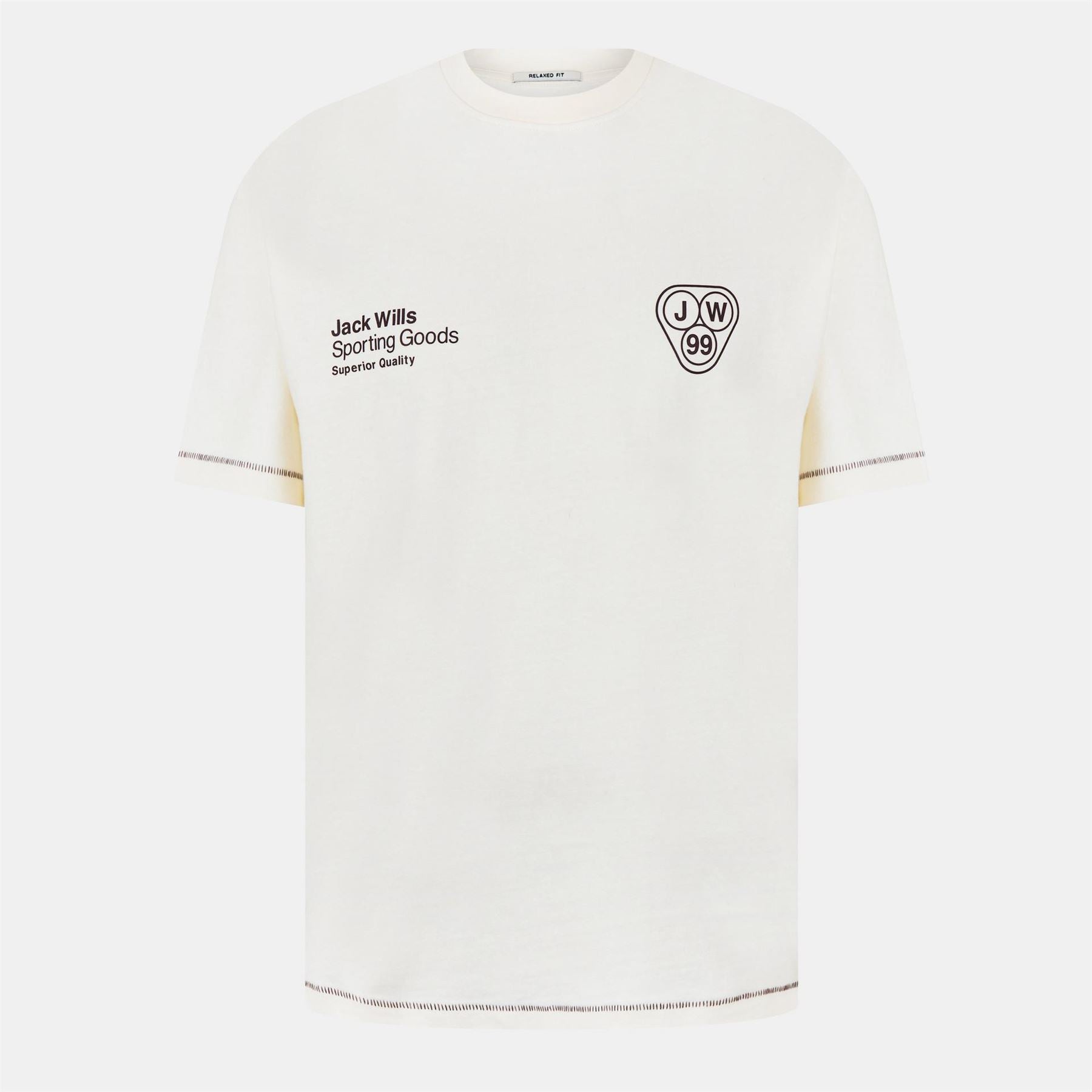 Jack Wills Regular Fit Crew Neck T-Shirt