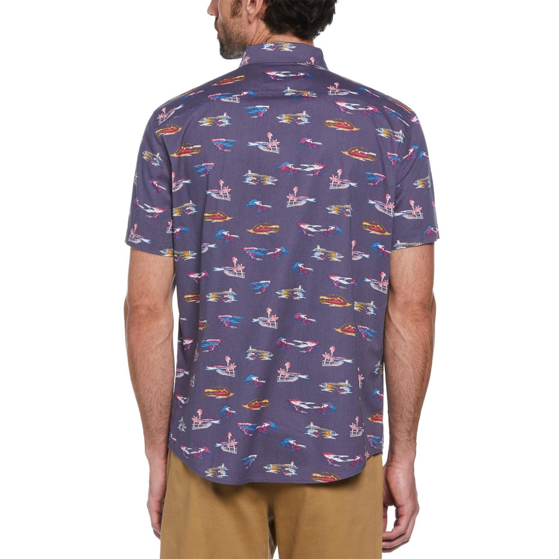 Original Penguin Regular Fit All Over Print Shirt